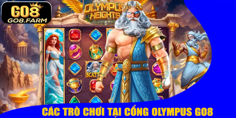 Các Trò Chơi Nổi Bật Tại Cổng Olympus GO8